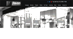 Desktop Screenshot of davenelectric.com